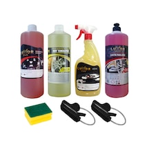 Oto Bakım Seti Oto Yıkama Seti 4 x 1 LT