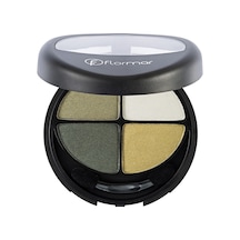 Flormar 4'lü Göz Farı - Quartet Eyeshadow Green Garden 12 g