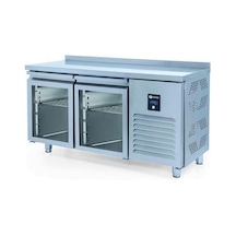 Iceinox Tezgah Tip Snack Buzdolabı 2 Cam Kapılı