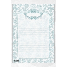 A5 Bloknot Çizgili Defter - 50 Yaprak - Memopad - Notepad - Not Defteri - Not Kağıdı - 3874 Çok Renkli