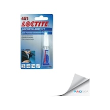 LOCTITE 401 Genel Amaçlı Hızlı Yapıştırıcı - 3 gr. (10 Adet)