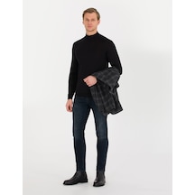 Pierre Cardin Erkek Siyah Triko Kazak 50257313-vr046 Siyah