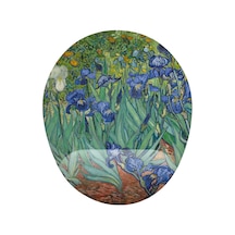 Van Gogh İrisler Bilek Destekli Mouse Pad Çok Renkli