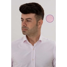 Belfor Slımfıt Gömlek Pembe