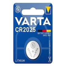 Varta Cr2025 3v Lityum Pil 2 Adet