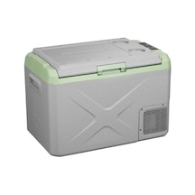 Icepeak Madrid Kompresörlü Buzdolabı 40 Litre-gri-yeşil Gri