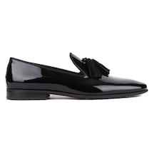 Shoetyle - Siyah Rugan Deri Erkek Klasik Ayakkabı 250-2351-809-siyah