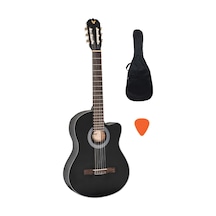Valler Vg250 C Bk Cutaway Klasik Gitar Siyah