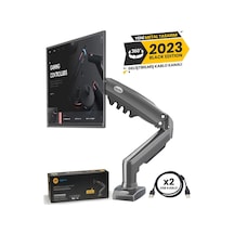Ergoflex Nb North Bayou F80 17-30" Amortisörlü Monitör Stand Usb Kablolu