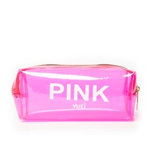 Vukı Seffaf Kalem Cantası Pembe Vk-0096-06