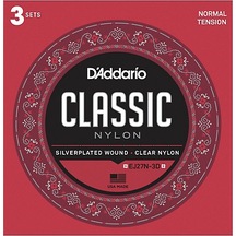 D'addario Ej27N-3D Klasik Gitar Tel Seti 4/4 . 3Lü Paket