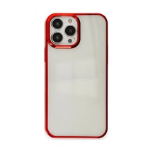 İphone 14 Pro Kılıf Element Silikon - Kırmızı