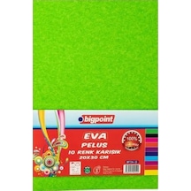Bigpoint Peluş Eva 20x30cm Karışık 10 Renk