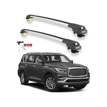 Turtle Infiniti Qx80 Z62 2014-2025 Ara Atkı Air1 Gri