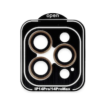 Joko Apple İphone 14 Pro Max Pvd Metal Kamera Lens - Turuncu Belirtilmemiş