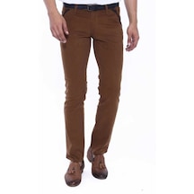 Gabardin Modelli Cepli Kahverengi Erkek Pantolon- Wessi