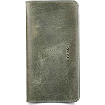 Guard Haki Yeşil Hakiki Deri Telefon Girişli Unisex Portföy Cüzdan // Grd260205wt813 Diğer