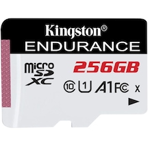 Kingston SDCE 256 GB MicroSDXC Endurance 95R-45W C10 A1 Hafıza Kartı