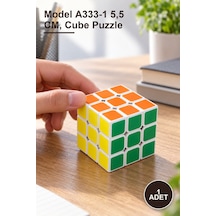 1 Adet Küp Yapboz Model A333-1 5,5 Cm, Cube Puzzle
