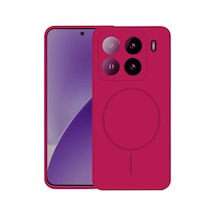 Joko Mi 15 Pro Kılıf Jully Magsafe Kapak - Pembe İtdark44307