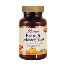 Bal Kabağı Çekirdeği Yağı Yumuşak 1380 MG 100 Kapsül