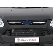 Ford Custom Ön Panjur 2 Parça 2013 Sonrası Paslanmaz Çelik