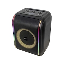 Hepu Hp-988 8'' 20cm Kablosuz 1 El Mikrofon Bluetooth Şarjlı Müzik Kutusu