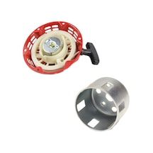 Kmtmak Çapa Makinesi Su Motoru Starter Ve Marş Kovanı Set 6,5/7 Hp