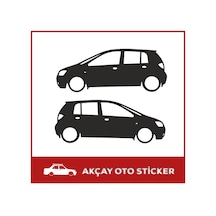 Hyundai Getz Sticker Getz Gölge Sticker Hyundai Oto Sticker