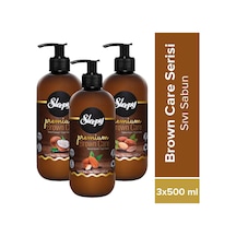 Sleepy Premium Brown Care Serisi Sıvı Sabun 3 x 500 ML