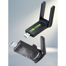 Kablosuz Wifi Alıcı Usb Adaptör 1200 Mbps Dual Band