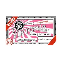 Viktoria Toz Kumaş Boyası 13 Gül Kurusu