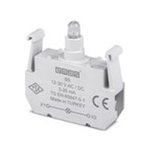 B5 12-30v Ac/dc Beyaz Ledli Sinyal Blok Emas 5'li Paket