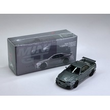 Mini Gt Nissan Skyling Gt-r Dark Metal Gray Nısmo Bnr34 Crs Version 1160 1/64