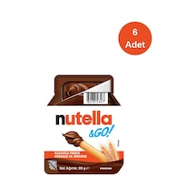 Nutella & Go Kakaolu Fındık Kreması Ve Grissini 28 Gr - 6 Adet