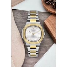 Ferrucci Çelik Kordon Çelik Kasa Kadın Kol Saati, Gümüş-gold Fc.14103m.02 Zmfer127