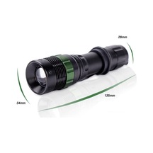 Zoomlu Oto Şarjlı El Feneri Watton   Wt-012