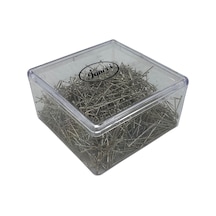 Çelik Toplu İğne 125 Gram Terzi Toplu İğnesi Tekstil Ölçü Alma Eşarp Şal İğnesi Paslanmaz