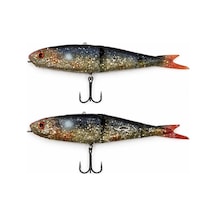 Savage Gear Soft 4play 13cm 22.5gr Swim&jerk Fungus Roach 2 Adet İğneli Silikon Balık
