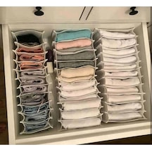 Serstil 3'lü Iç Giyim Düzenliyici Organizer Set Beyaz
