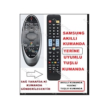 Samsung Uyumlu Led Tv Sihirli Air Yerine Tuşli Kumandası Tuşlu 3D 1078