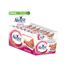 Nestlé Nesfit Tam Tahıl Bar Kırmızı Meyveli 23 G 3'li Ekonomik Paket Avantaj Paketi Mıchu