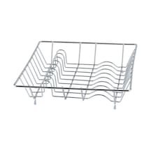 Wenko Bulaşılık Metal 35 X 9 X 35 Cm, Gümüş