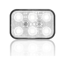 Sanel Animasyonlu 12-24V Universal Kare 6 Led Dış Mekan Uyumlu Beyaz SBDF6W