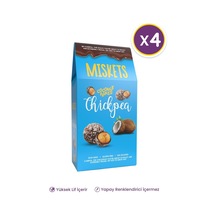 Bitter Çikolata Ve Hindistan Cevizi Kaplı Leblebi Draje 80 Gr X 4 Adet