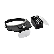 Hangfox Arı Yetiştirme Aleti - 4 Çarpma Led Işıklandırmalı Ayarlanabilir Bağcıklı Büyütec Pil Dahil Değil Ht-0302