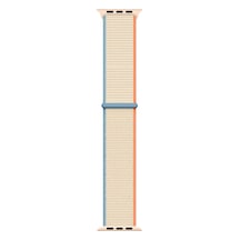 Ariatech Watch 38mm Kordon Band-03 Serisi Hasır Strap Kayış-krem