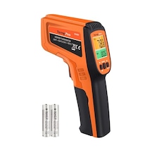 Thermopro Tp450 Endüstriyel Kızılötesi Lazer Termometre, -50 C İle 550 C Temassız Isı Ölçer Tabanca, Çift Lazerli Ve Ayarlanabilir Emissivity Sanayi Tipi