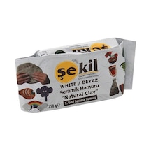 Şekil Seramik Kil Hamuru 250 Gr Beyaz