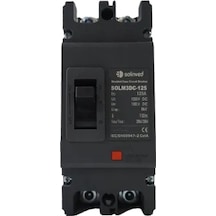 Solinved 125a 1000v 2 Kutuplu Dc Şalter - Solm3dc-125